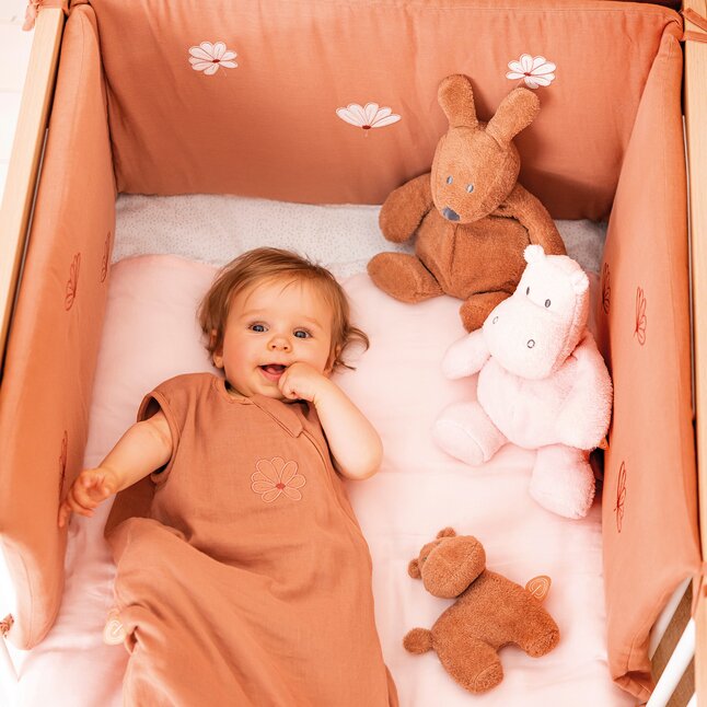 Nattou Knuffel Susie & Bonnie - Bonnie roest 30 cm