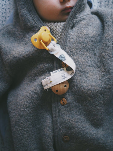 Filibabba Fopspeen 0 - 6 maanden Golden Mustard - 2 stuks