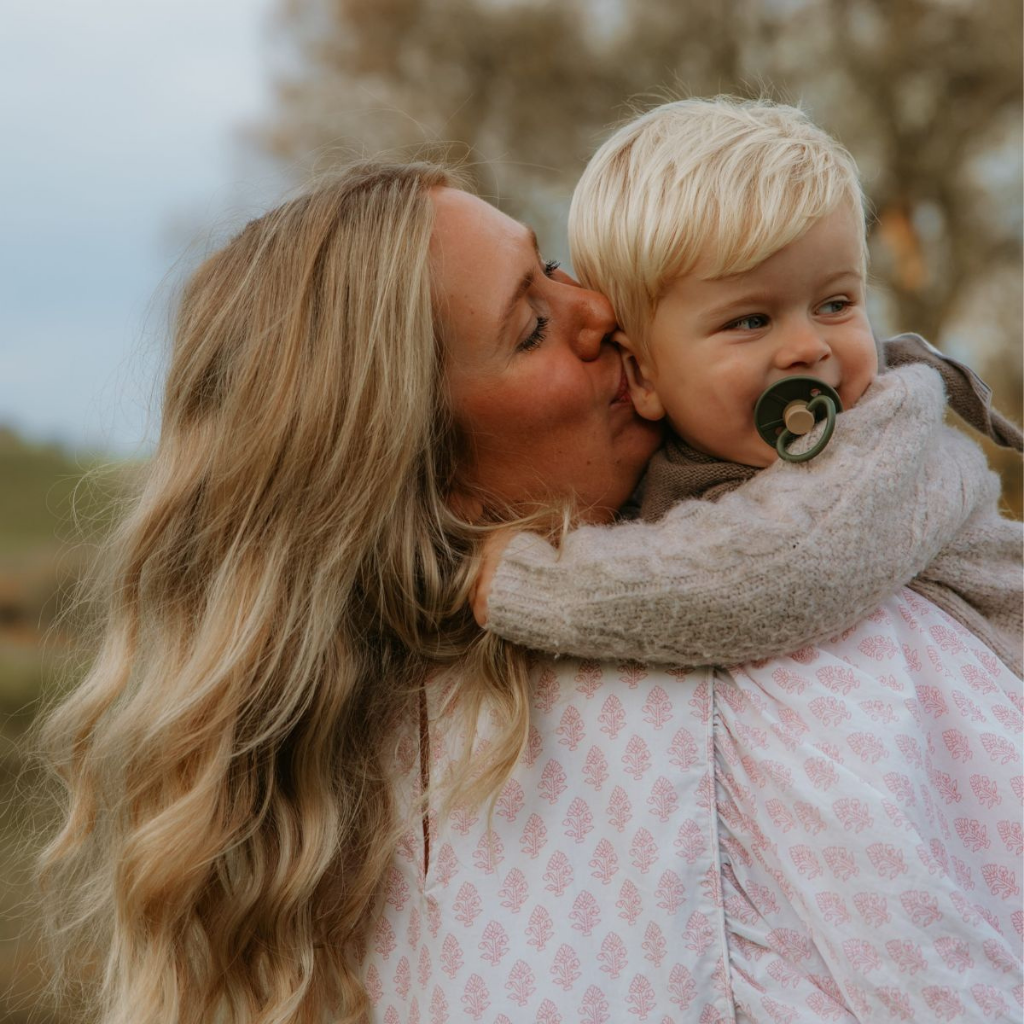 FRIGG Fopspeen + 0 maanden Little Viking latex Sage/Olive - 2 stuks