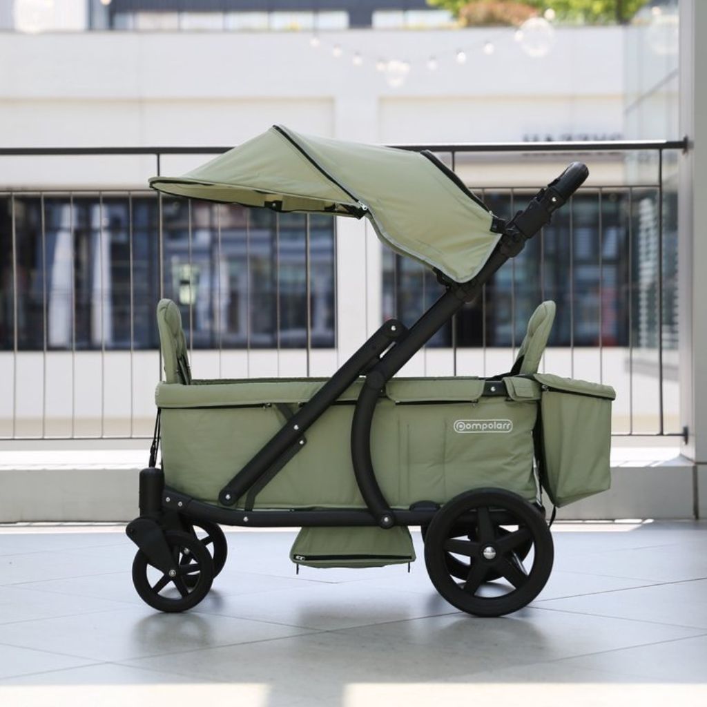 Pronto Stroller Bolderkar Olive Green + bekerhouder