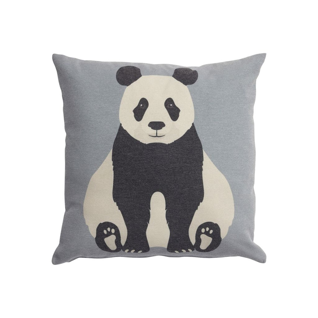 LIFETIME Coussin Panda Paradise bleu