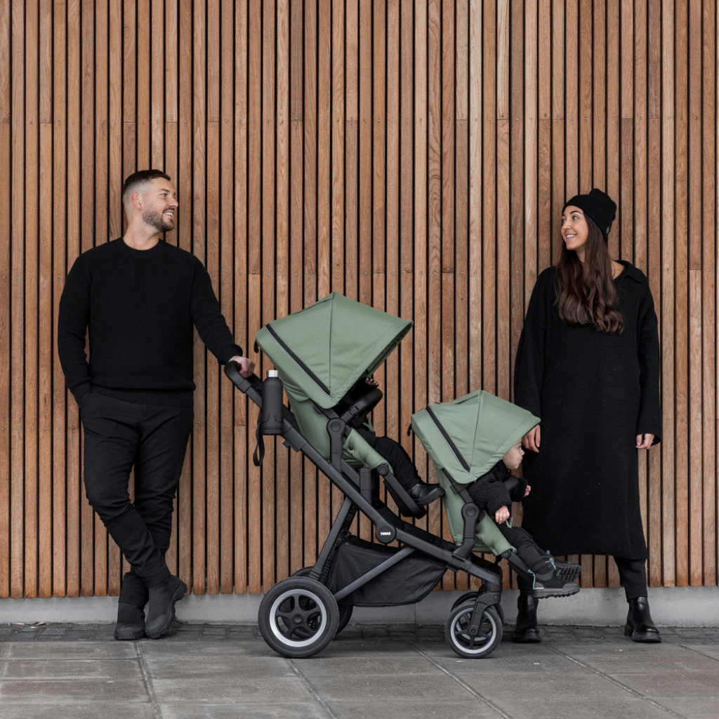 Thule Siège supplémentaire pour poussette double Sleek Soft Green