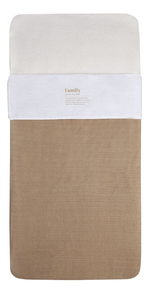Jollein Drap pour lit Family blanc