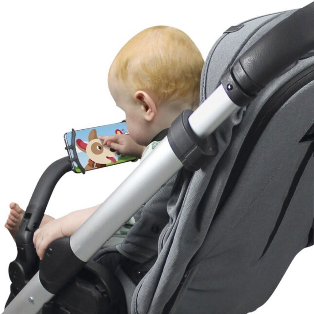 Dooky Universele telefoonhouder voor wandelwagen  zwart