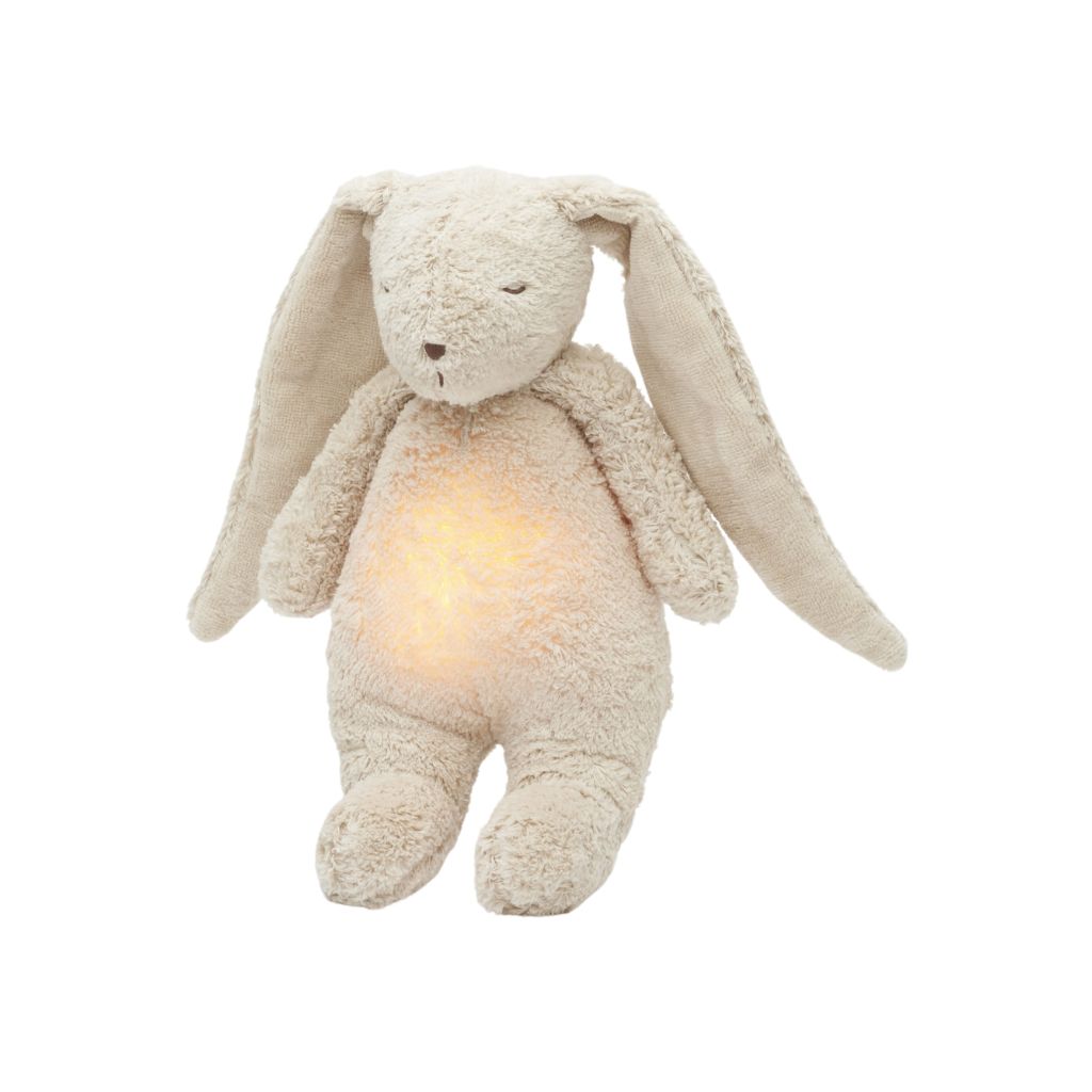 Knuffel met licht en geluid The Humming Bunny Sand Natur 2.0