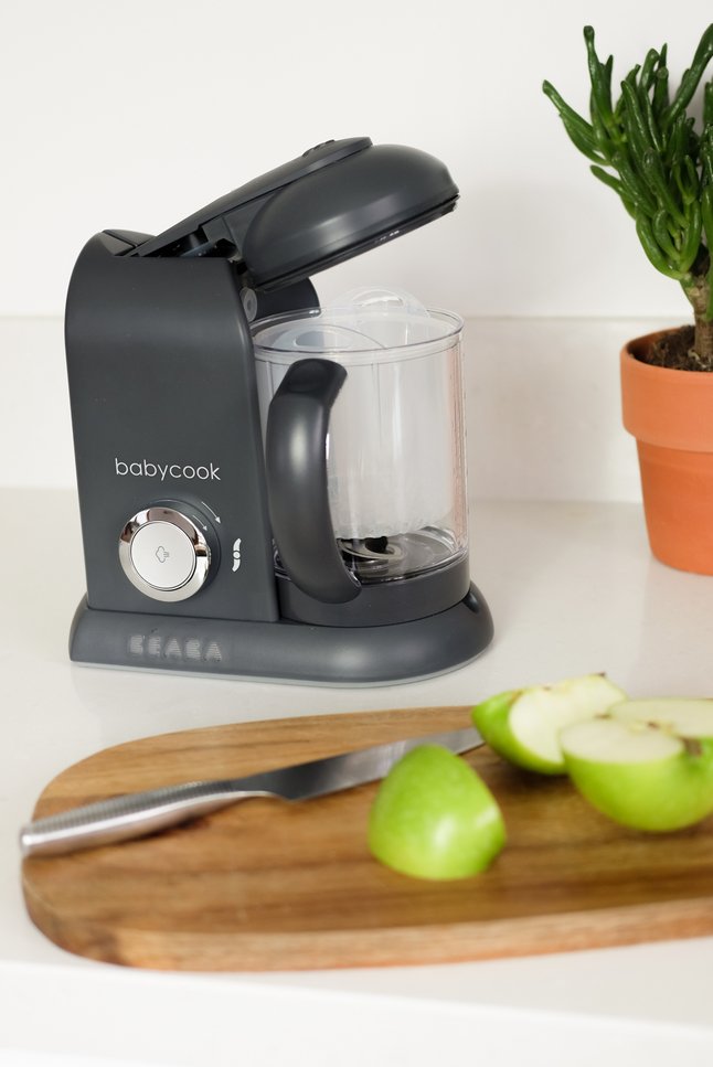 Beaba Cuiseur vapeur-mixeur Babycook Solo gris fonce