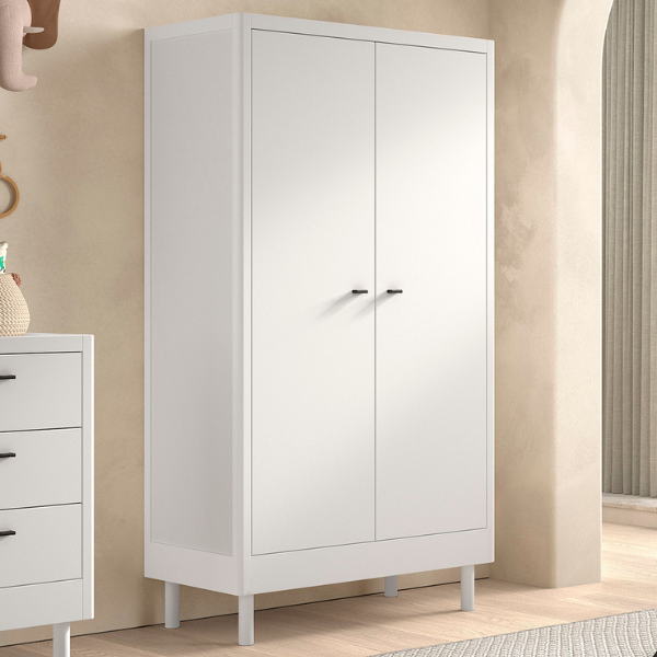 Jaxx Kleerkast 2 deuren Forrest Beuk wit