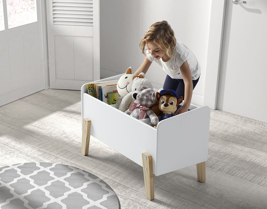 Jaxx speelgoedkoffer Kiddy wit