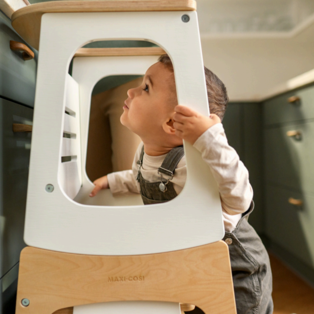 Maxi-Cosi Siège pour bébé Tour d'apprentissage Toucan 3-en-1 Natural Wood