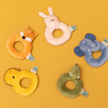 Trixie Baby Rammelaar Mr. Lion geel