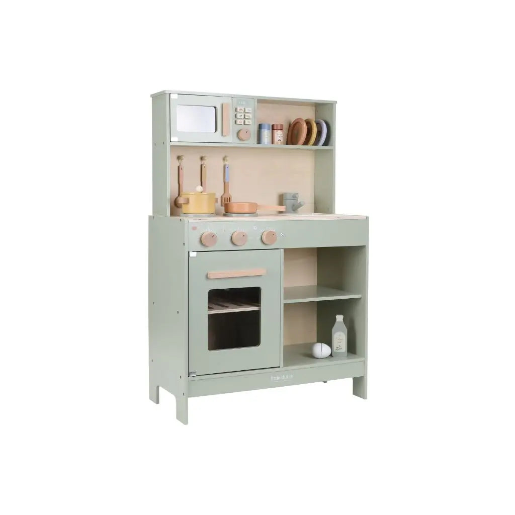 Little Dutch Houten speelkeuken mint