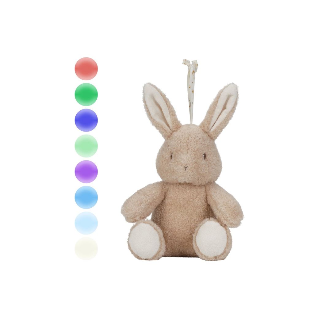Little Dutch Knuffel met licht en geluid Baby Bunny