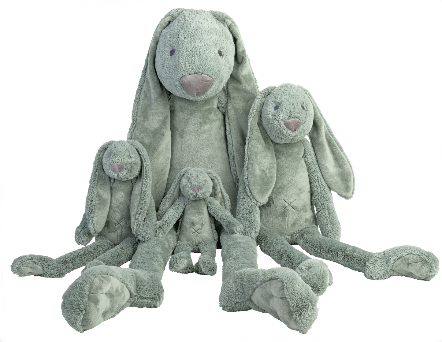 Happy Horse Peluche Lapin Richie Vert 58 cm