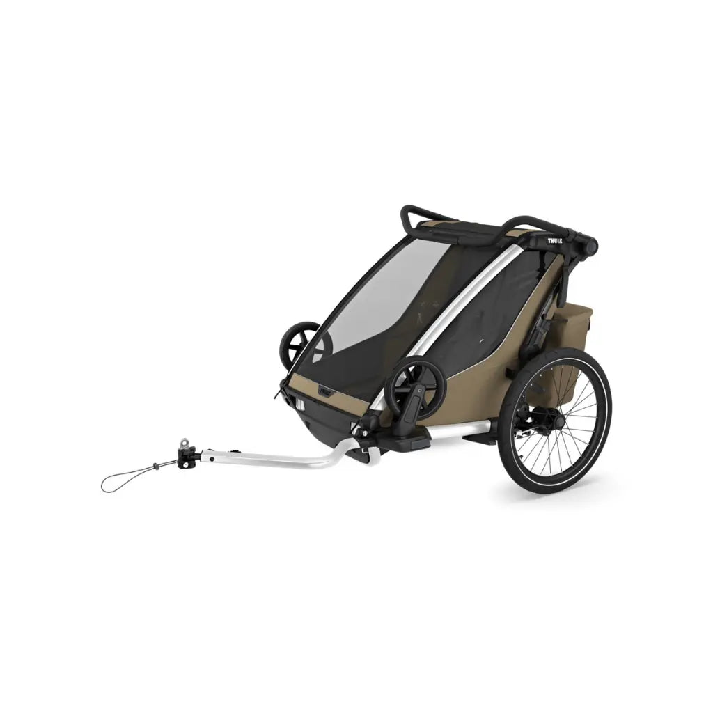 Thule Remorque de vélo Chariot Cross double Faded Khaki