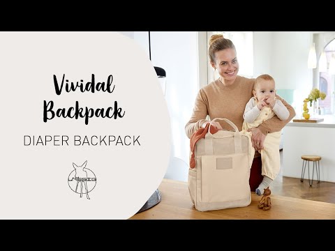 Lässig Sac à langer Vividal Almond