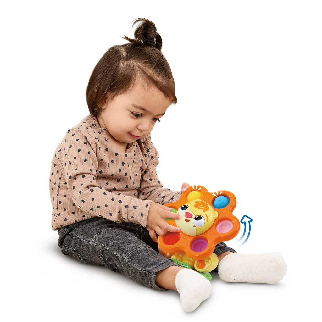 VTech Activiteitenspeeltje Vrolijke Leeuwen Spinner NL
