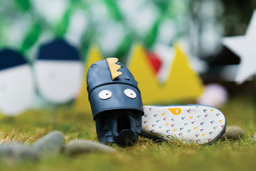 Bobux Schoentjes Gruff Navy 3-9 maanden