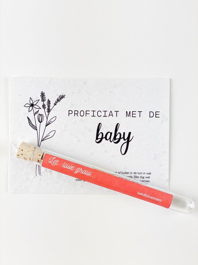 Minimou Wishes in a Tube - Proficiat met de baby