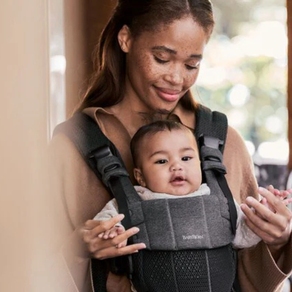 BabyBjörn Porte-bébé combiné Harmony 3D-mesh noir