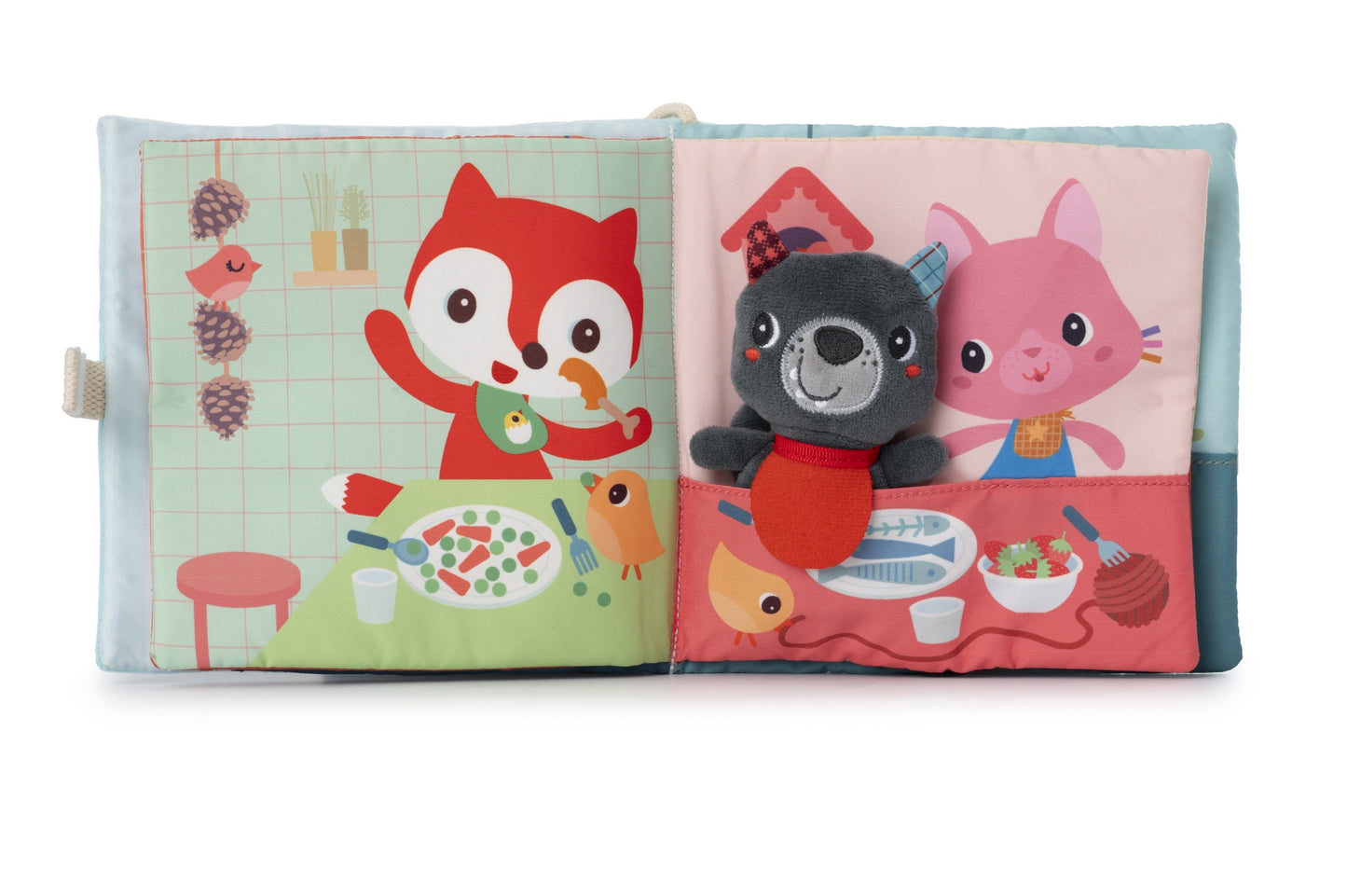 Lilliputiens Knuffelboekje "Smakelijk Louis"