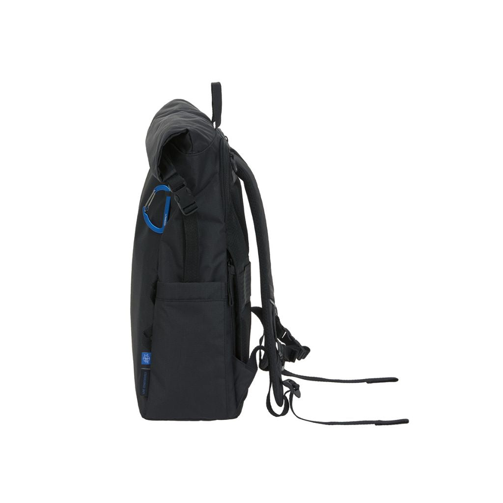 Lässig Rugzak rolltop zwart