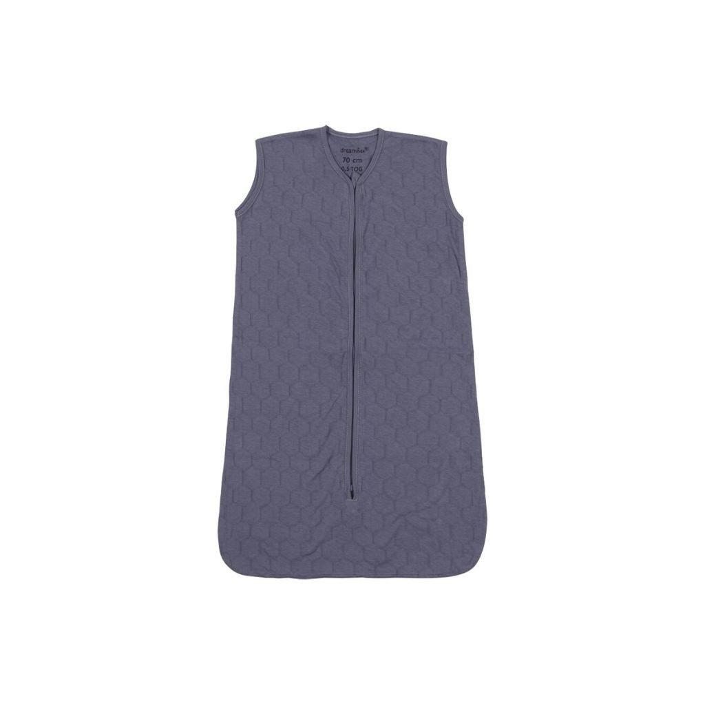Dreambee Sac de couchage d'été Essentials tetra 70 cm bleu gris clair