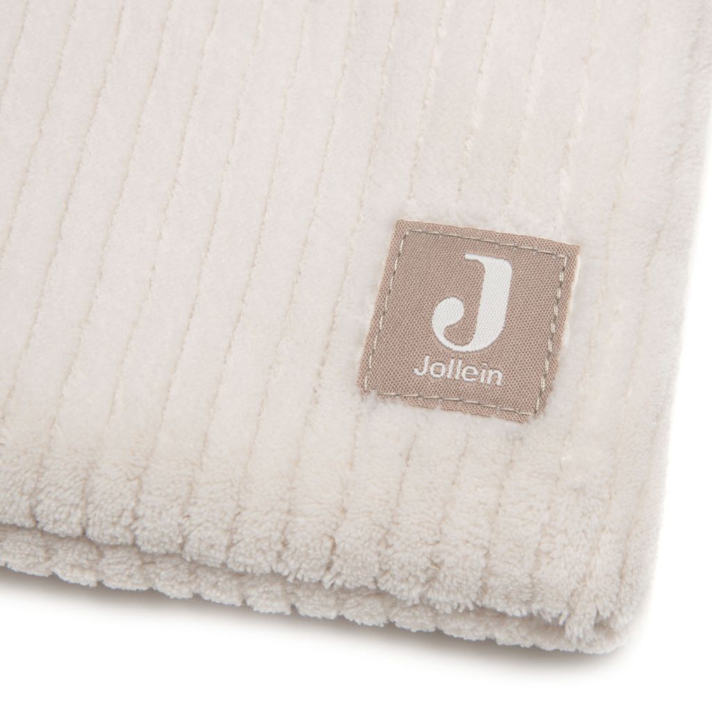 Jollein Sac de rangement pour parc Organizer Cloudy Rib Oatmeal