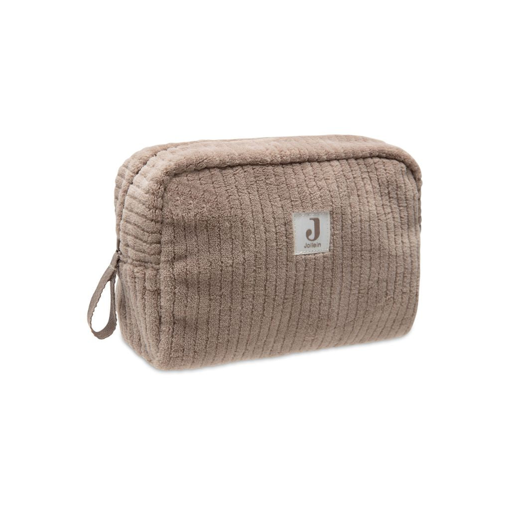 Jollein Trousse de toilette Cloudy Rib Milky Coffee