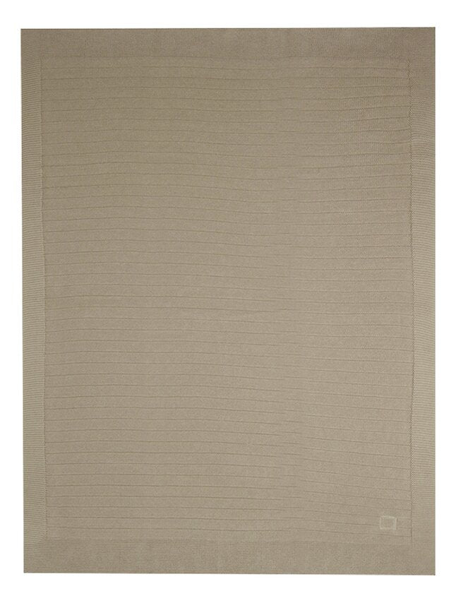 Jollein Deken voor bed Pure Knit Nougat