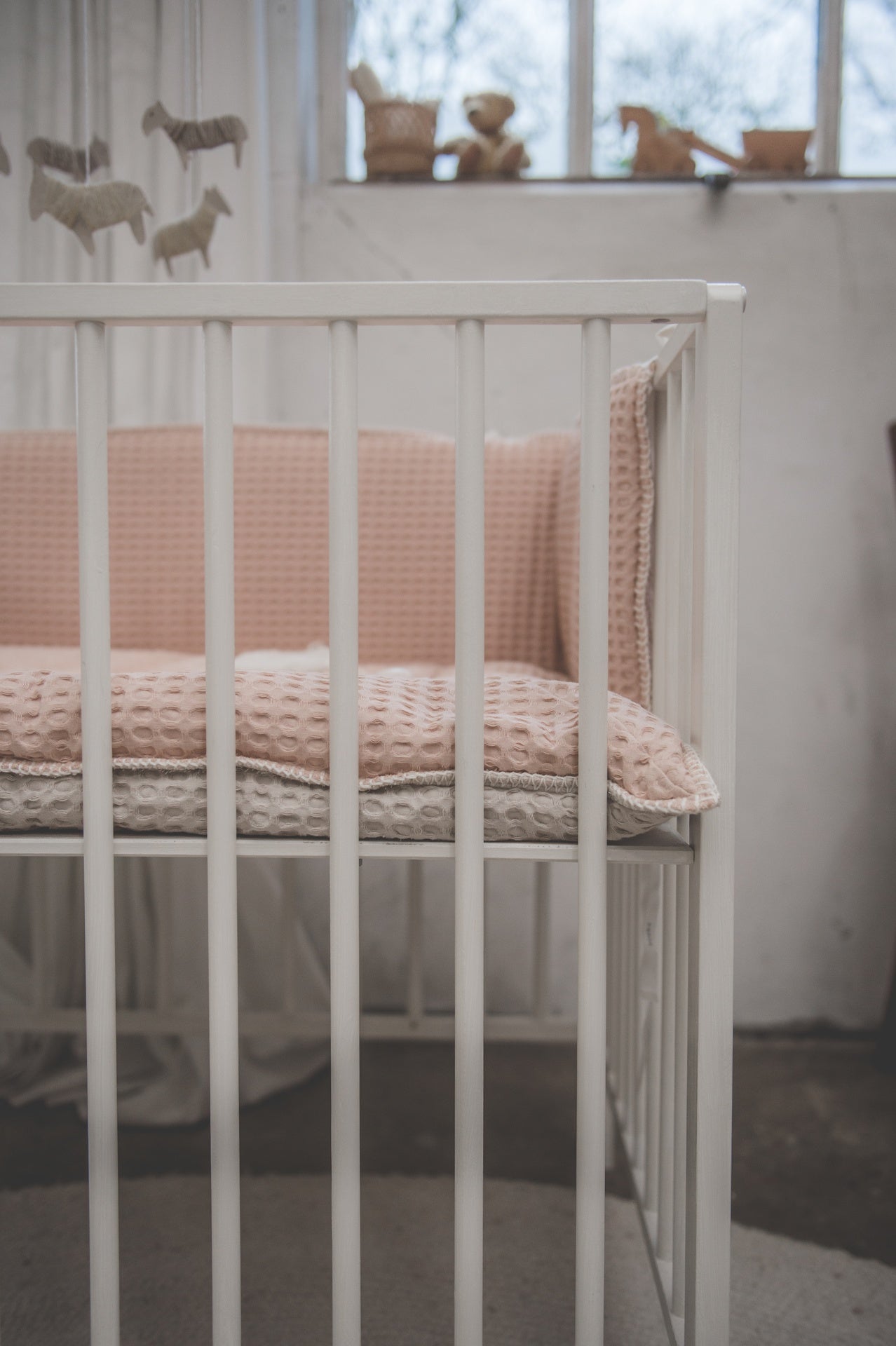 Koeka Parklegger Amsterdam roze/beige