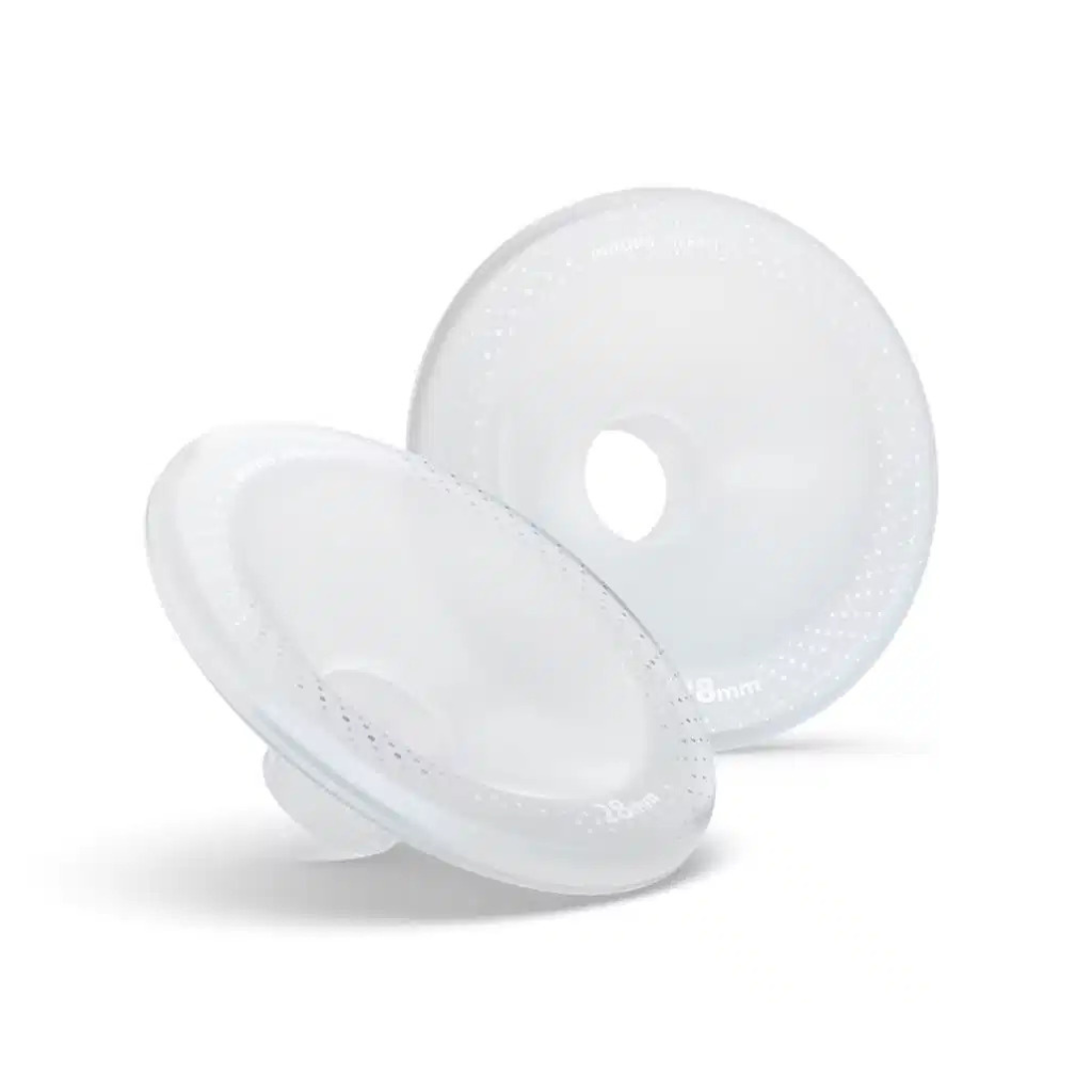 AVENT Hands-free Téterelles en silicone 28 mm & inserts 26 mm