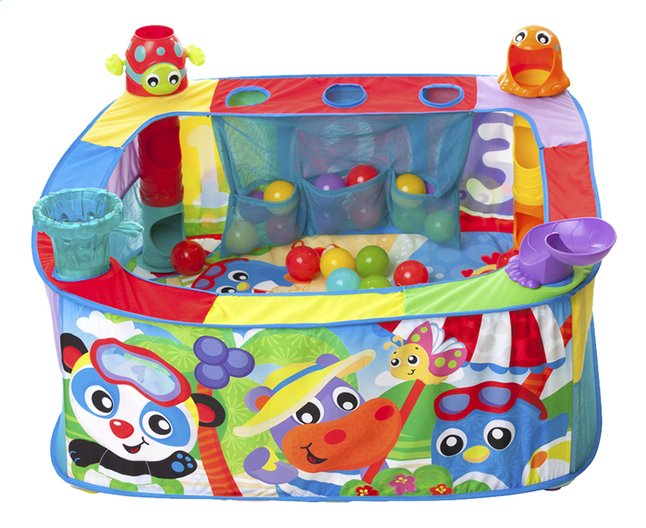 Playgro Bain à balles Pop and Drop activity ball gym