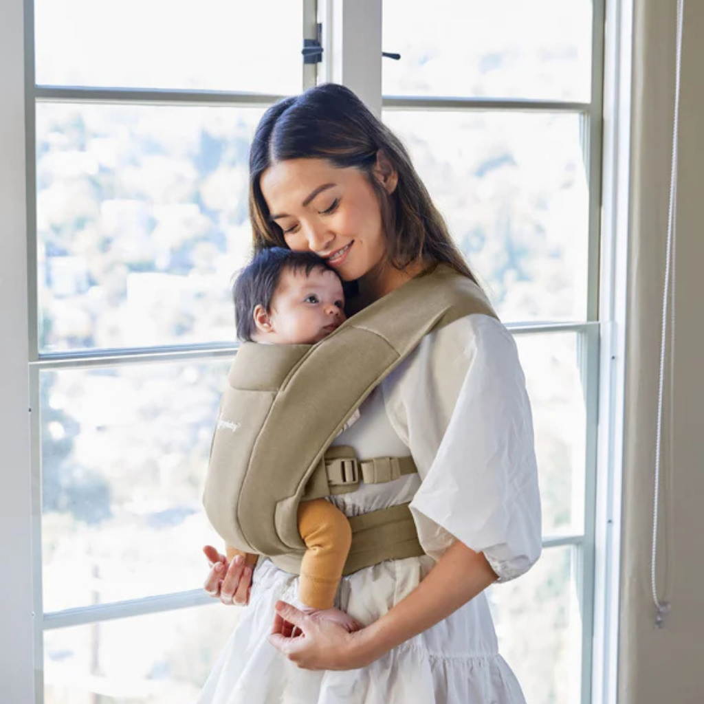 ERGObaby Porte-bébé ventral Embrace Soft Olive