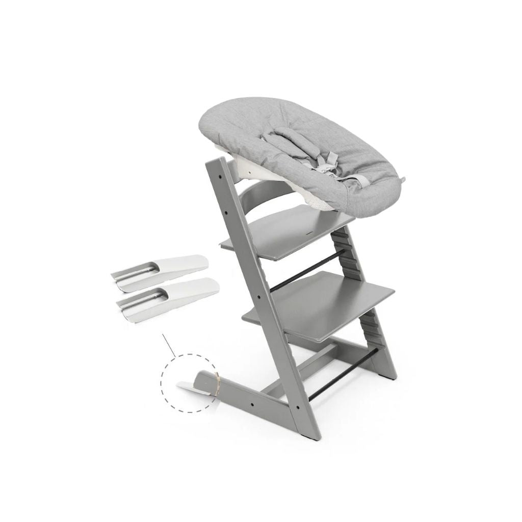 Stokke® Chaise haute Tripp Trapp® Newborn Bundle Storm Grey