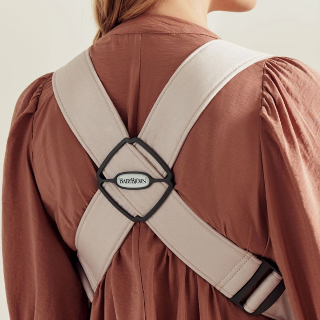 BabyBjörn Porte-bébé ventral Mini 3D Jersey light beige