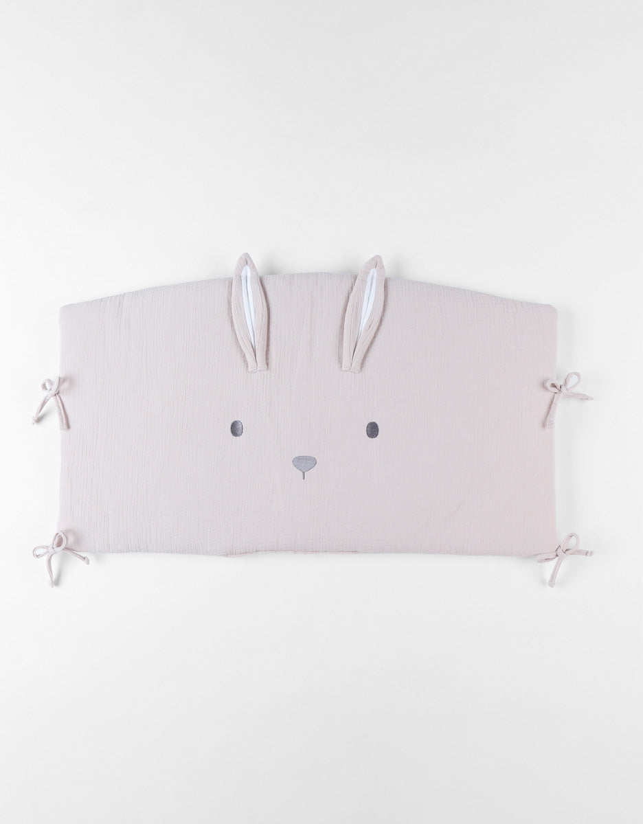 Noukie's Tour de parc/lit Bali, Moka & Snow beige/écru