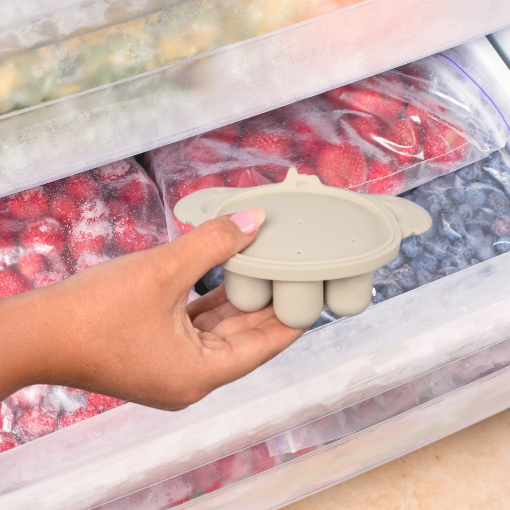 BoJungle Siliconen sabbelzakje Tray Dune