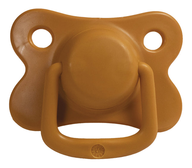 Filibabba Fopspeen + 6 maanden Golden Mustard - 2 stuks