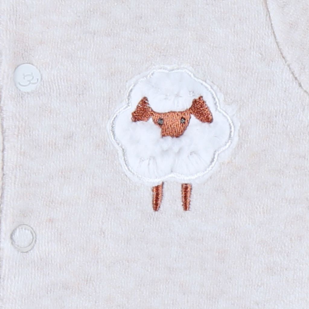 Noukie's Set de 2 pyjamas en velours Fluffy unisexe