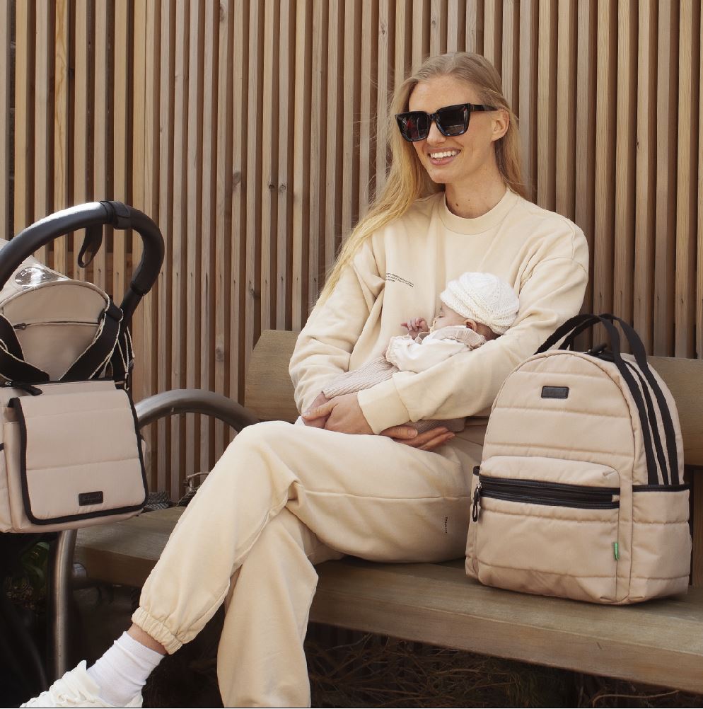 Babymel Verzorgingsrugzak Lola Eco Fawn