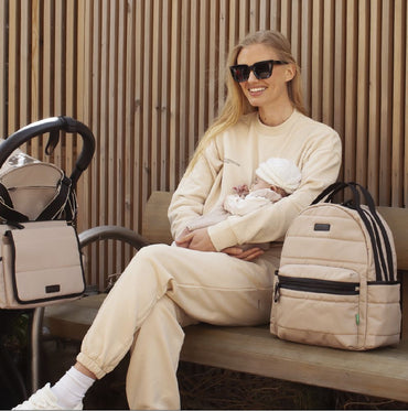 Babymel Sac à dos à langer Lola Eco Fawn