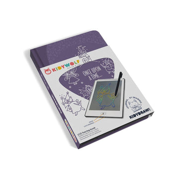Kidywolf Tablette à dessin avec écran LCD Kidydraw - Il était une fois