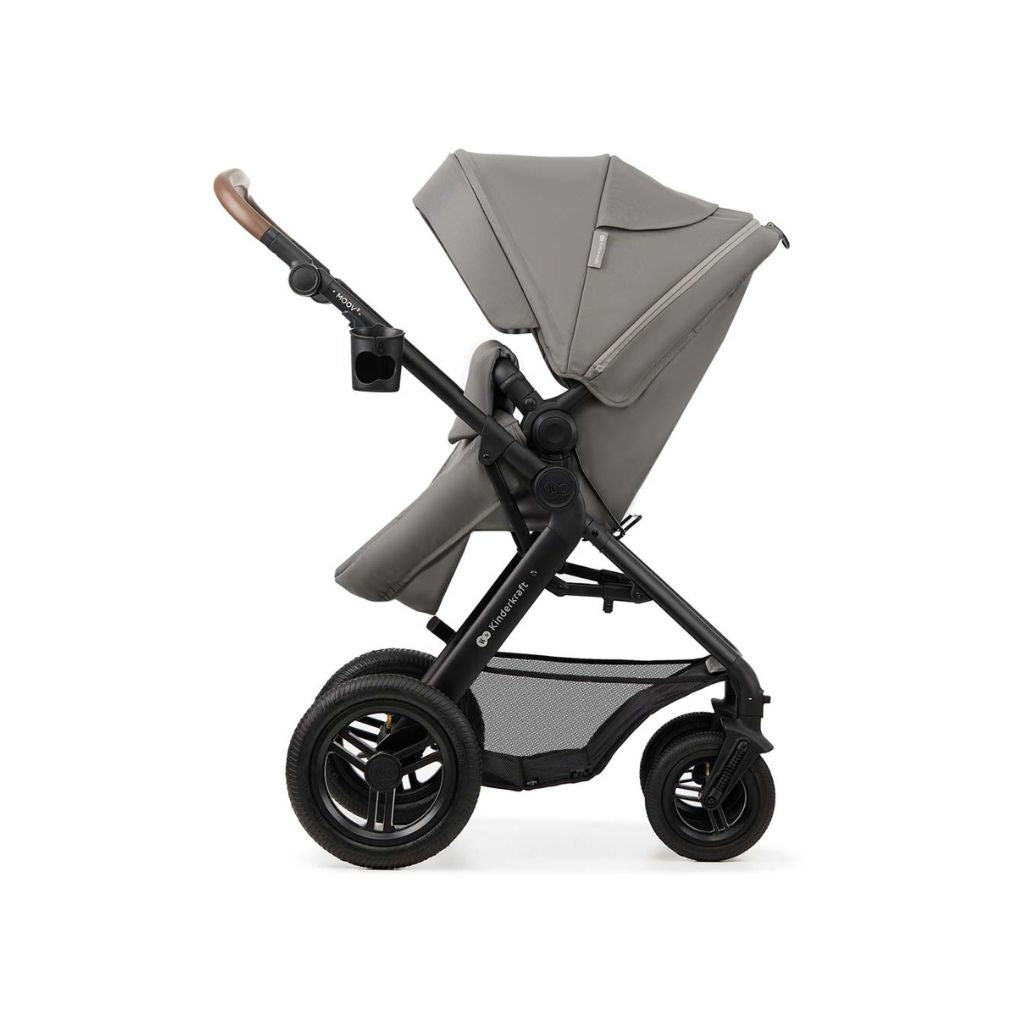 Kinderkraft Kinderwagen MOOV 2 AIR met autostoel lichtgrijs