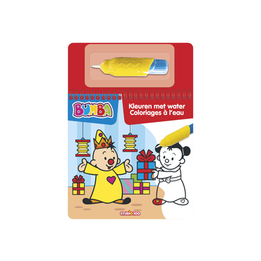 Bumba Livre de coloriage à l’eau Rouge