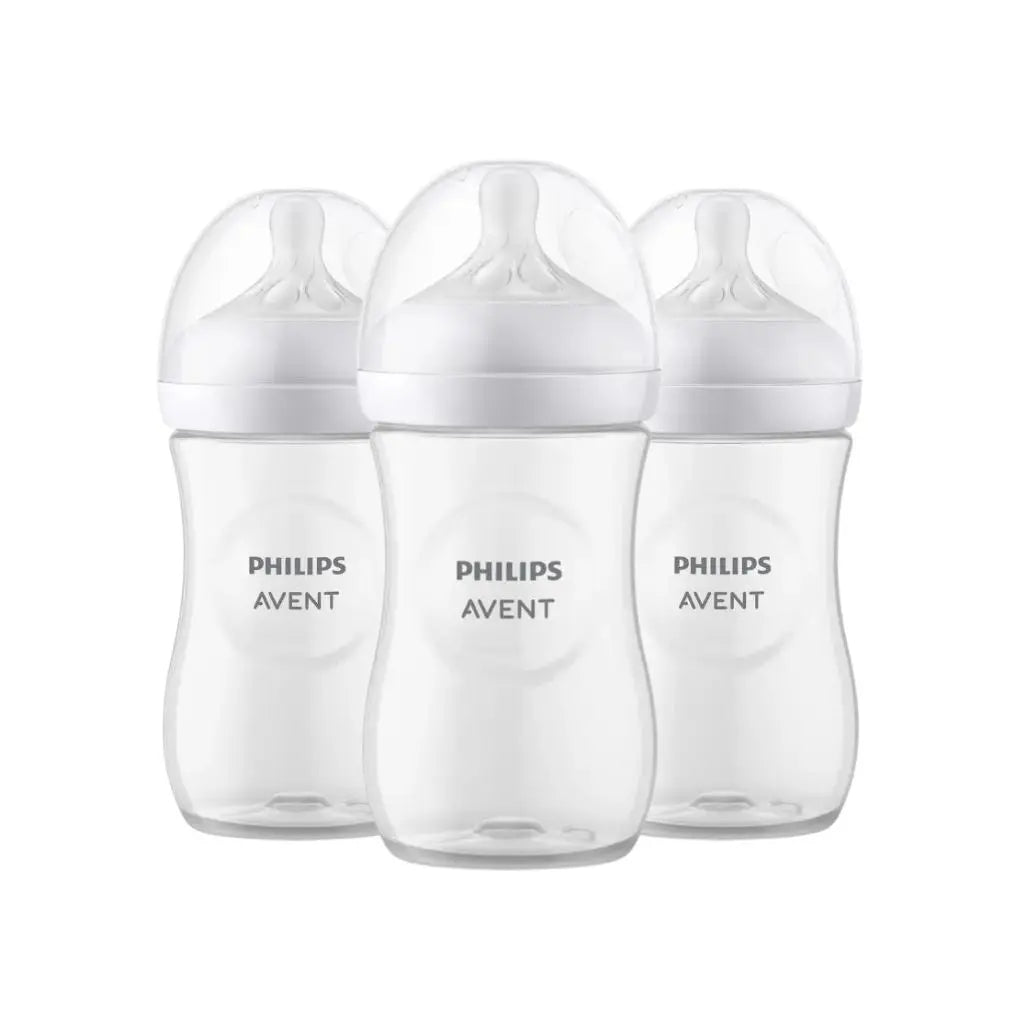 Philips AVENT Zuigfles Natural Response transparant 260 ml - 3 stuks