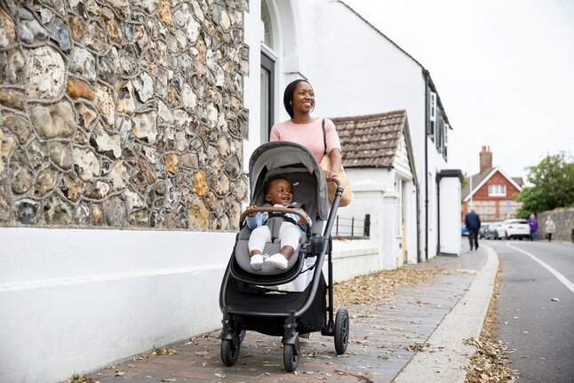 Joie Poussette 2 en 1 Versatrax Gray Flannel