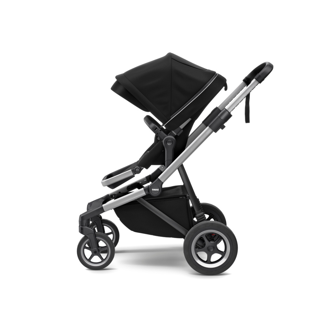 Thule Poussette Sleek + nacelle Midnight Black
