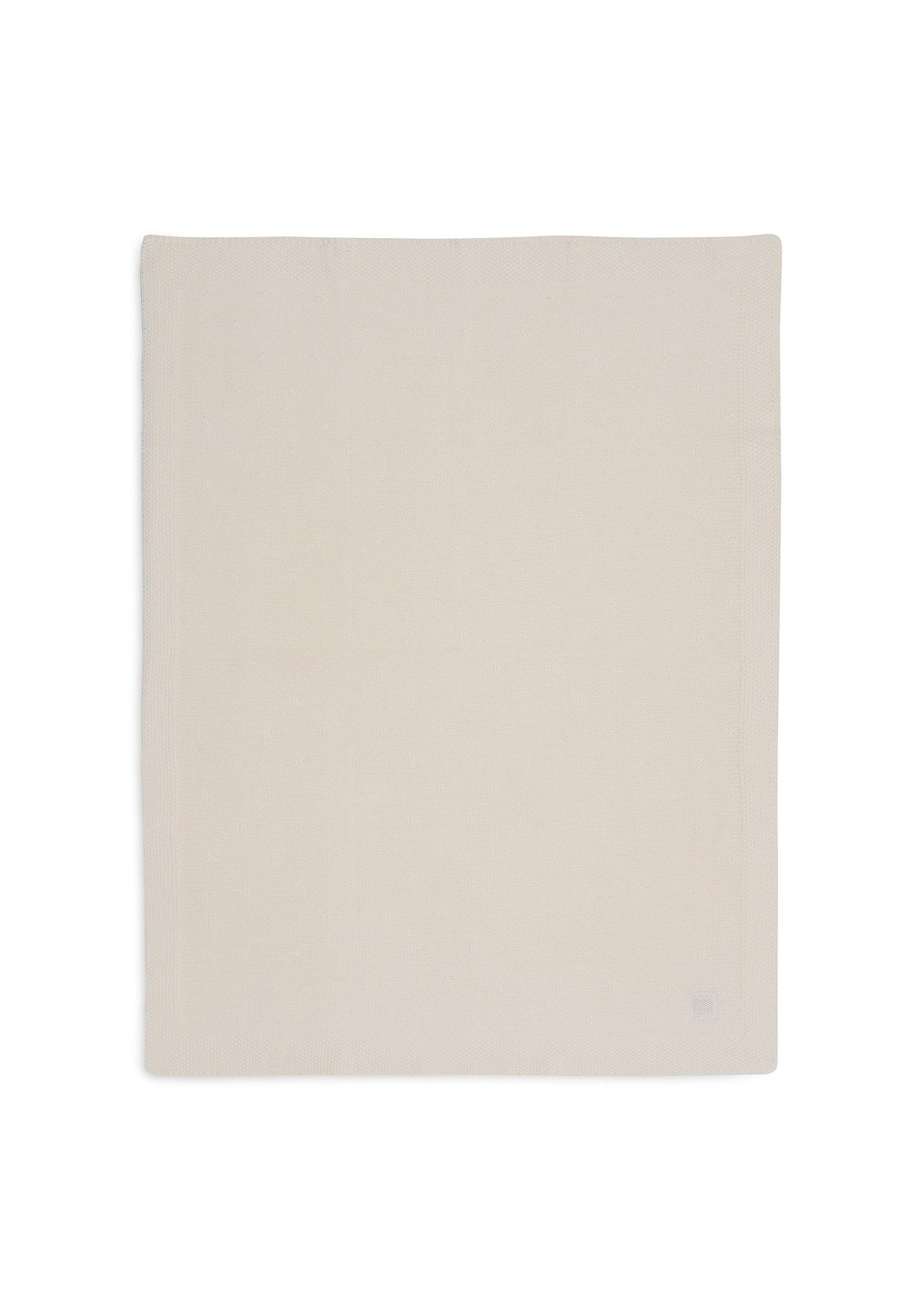 Jollein Couverture pour berceau ou parc Cosy Knit Ivory coton Lg 100 x L 75 cm