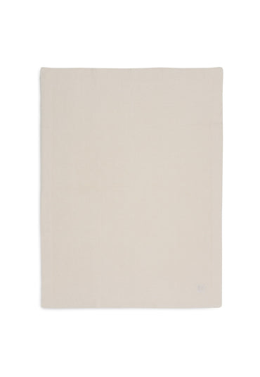 Jollein Couverture pour berceau ou parc Cosy Knit Ivory coton Lg 100 x L 75 cm