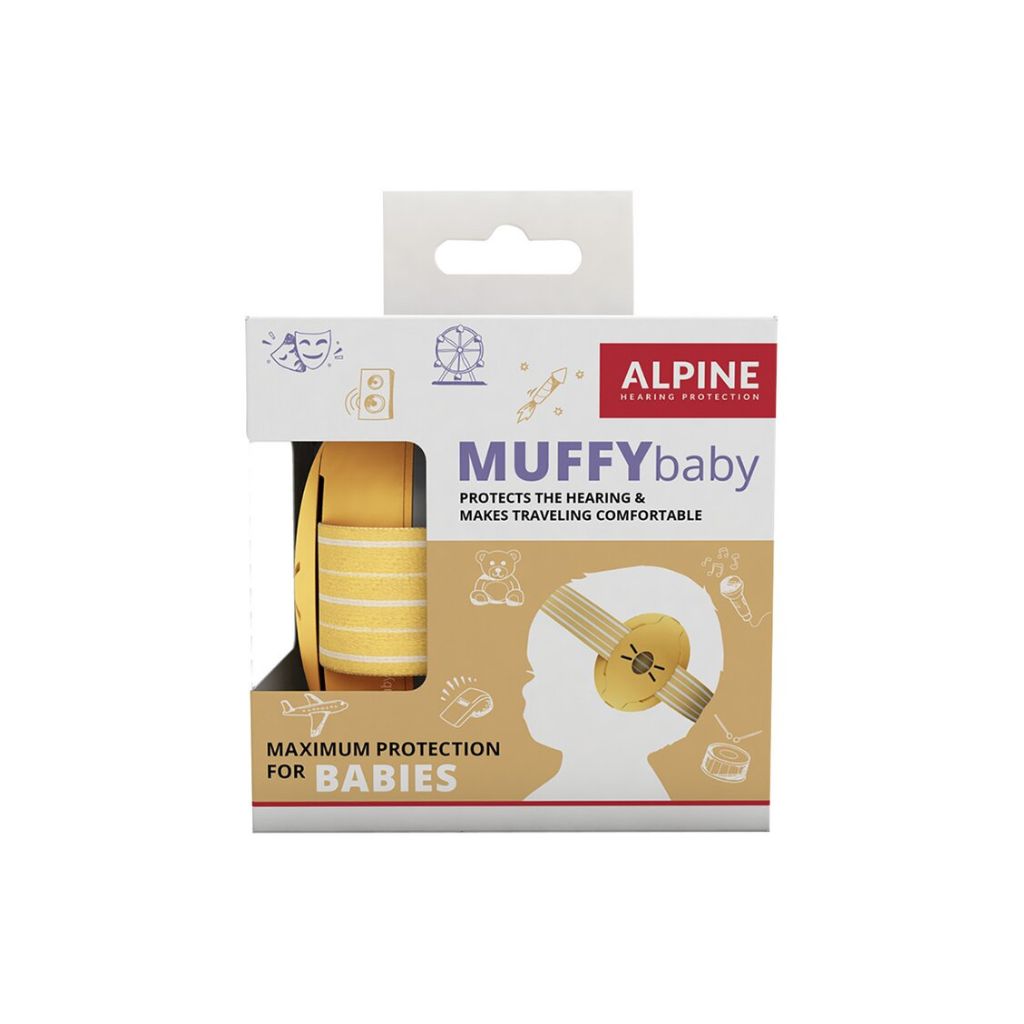 Alpine Oorbeschermers Muffy Baby Yellow